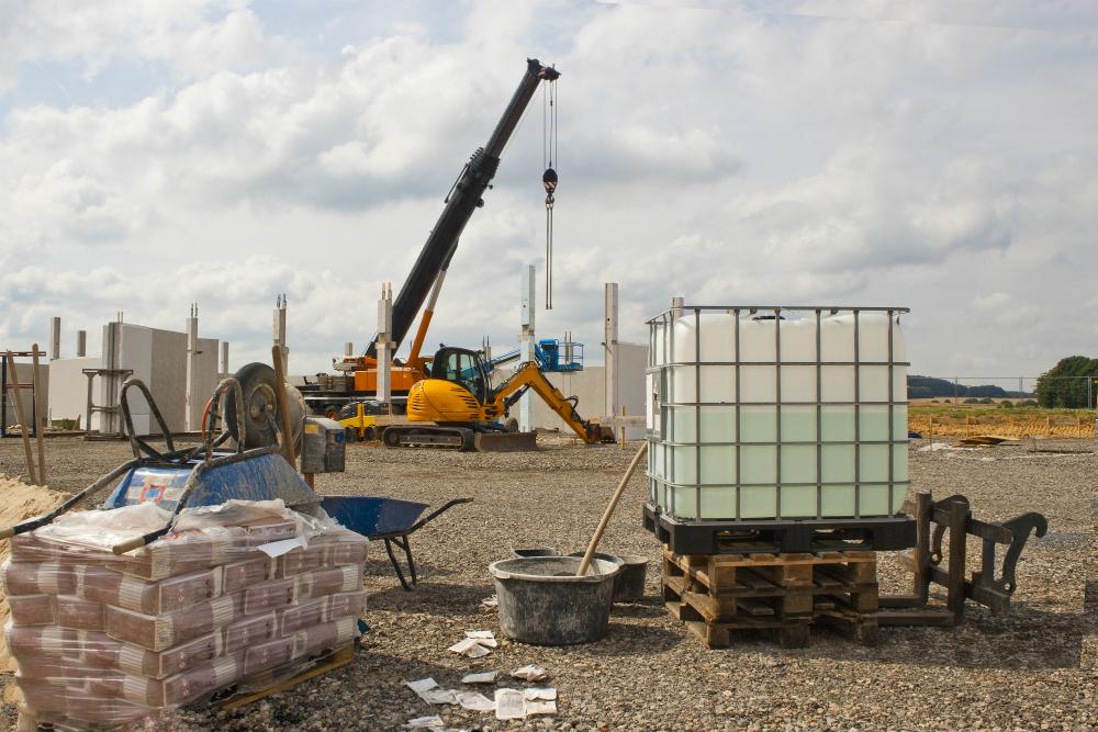 Wasserversorgung auf der Baustelle