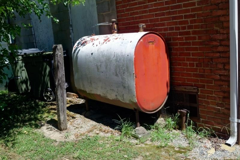 Heizoeltank im Freien