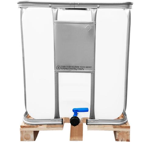 300l IBC Container UN-Zulassung auf Holzpalette NEU