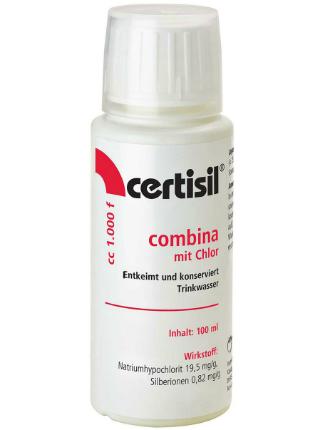 100ml Wasserdesinfektion Combina flüssig Certisil®