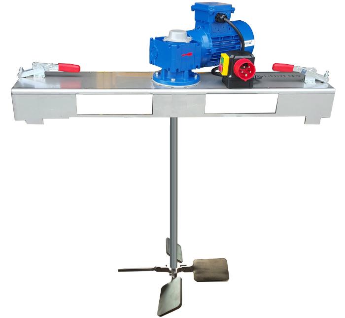 IBC Schneckengetrieberührwerk mit E-Antrieb 2000 m/Pas.