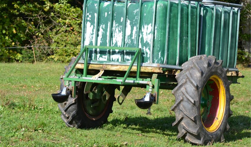 Mobile Weidetränke bauen