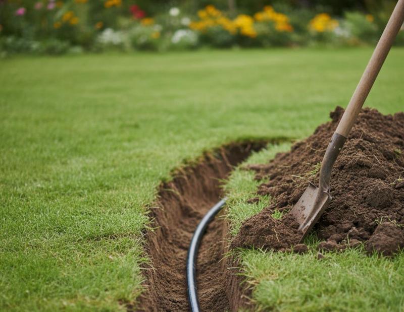 25mm (100m) PE-Druckrohr PN6 für Bewässerung 