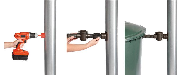 SPEEDY Regensammler für DN 70-100 Fallrohr bis 80m² Dachfläche