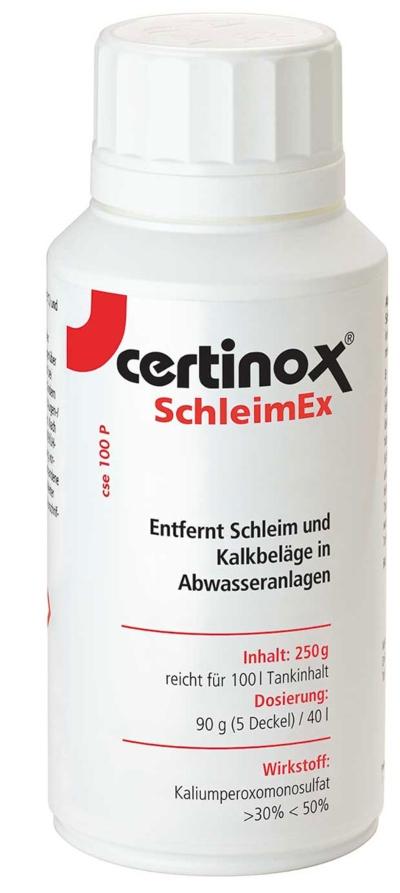 250g Tankreinigung SchleimEX Pulver Certinox