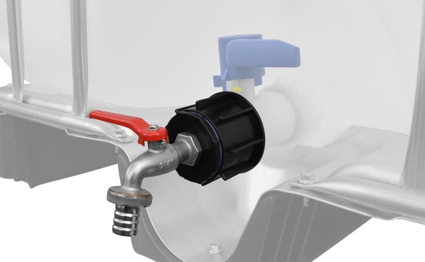 Kugelhahn am IBC-Container - REKUBIK® Magazin