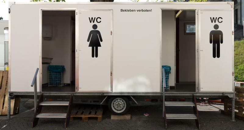Toilettenwagen anschließen