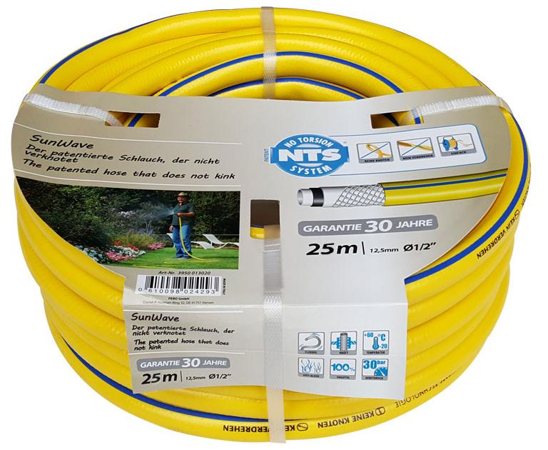 13mm 1/2" (25m) Gartenschlauch NTS-Trikot-Gewebe