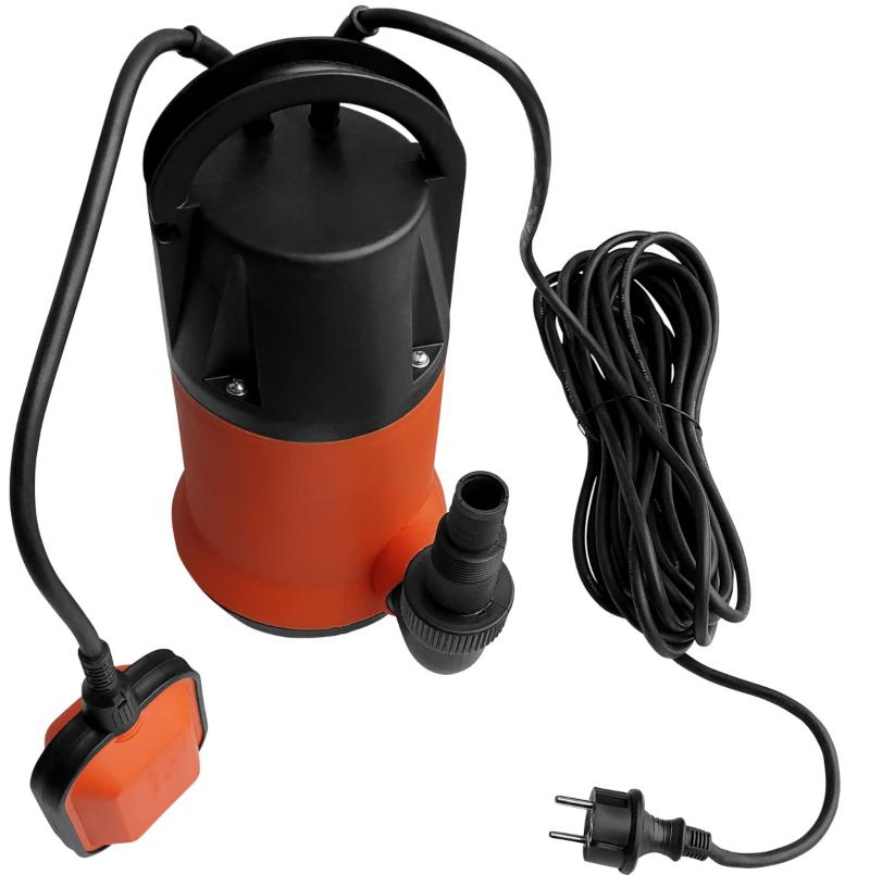 Tauchpumpe Schmutzwasser mit Schwimmer (230V) 