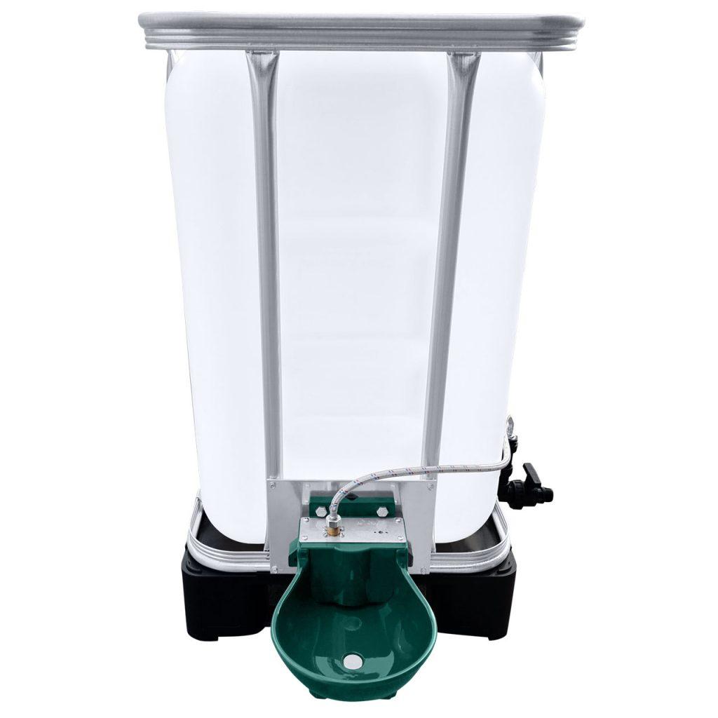 300l IBC Container mit Tränkebecken auf PE-Palette NEU 