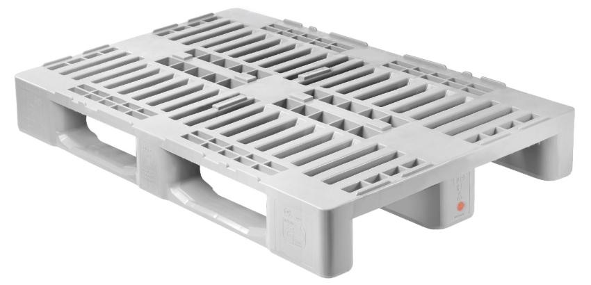 H1 Hygiene Europalette (mit Rand) 1200 x 800 mm