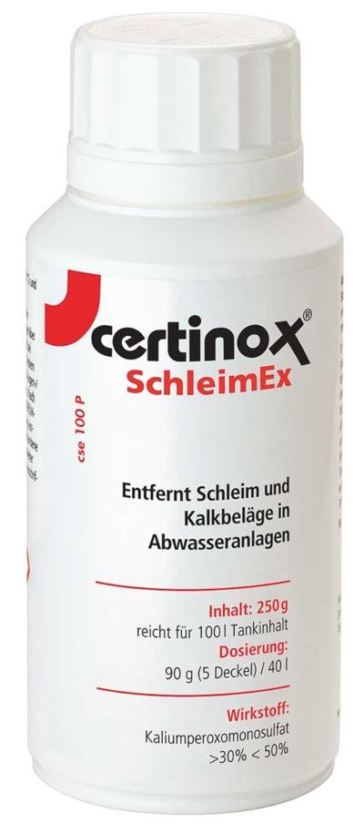 250g Tankreinigung SchleimEX Pulver Certinox - Algenschutz für den IBC