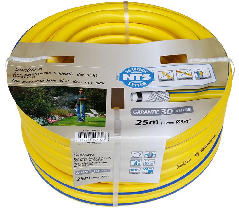 19mm 3/4" (25m) Gartenschlauch NTS-Trikot-Gewebe