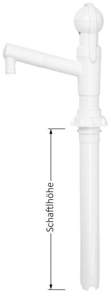 Profi-Fasspumpe in langer Ausführung FDA - IBC Handpumpen