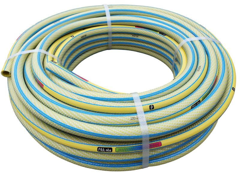 19mm 3/4" (25m) Gartenschlauch NTS-Trikot-Gewebe Yellow