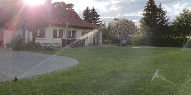 Rasensprenger - Bewässerungsplanung ist wichtig