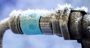 Vereister Wasseranschluss - Winterentleerung ist notwendig