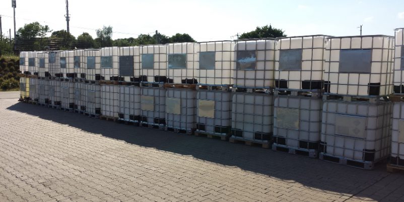 IBCs als Flüssigkeitscontainer