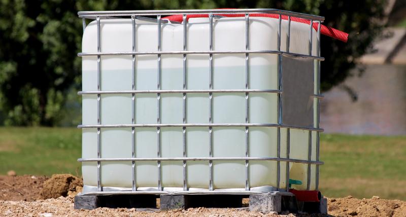 Der IBC-Container als idealer Wasserspeicher