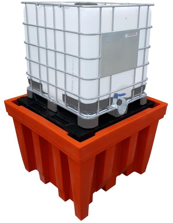 IBC Auffangwanne (PE) Gefahrstofflagerung - IBC-Container Erhöhung
