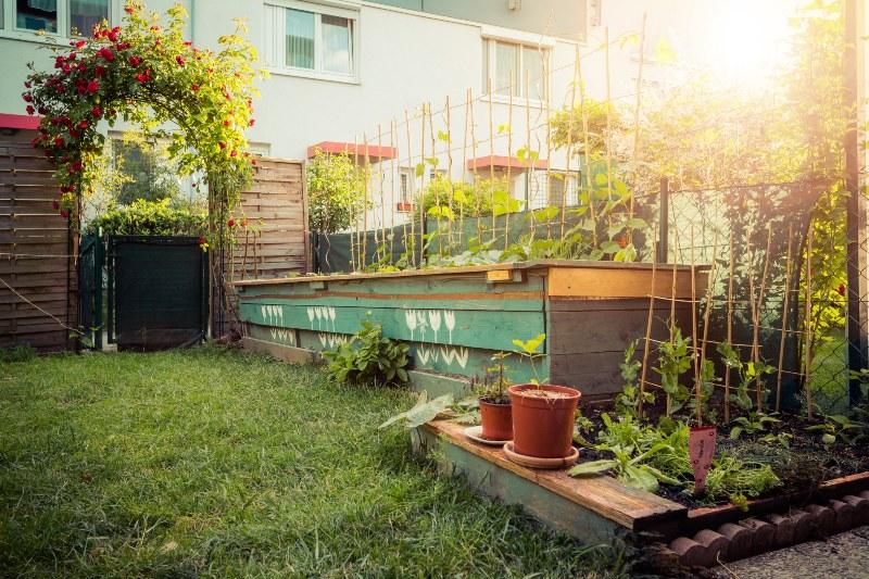 Bewässerung für einen kleinen Garten