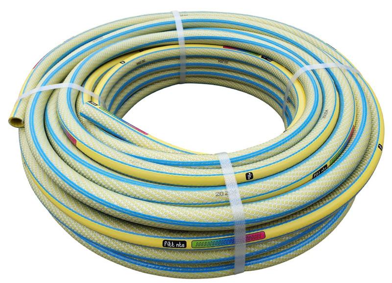 19mm 3/4" (25m) Gartenschlauch NTS-Trikot-Gewebe Yellow 