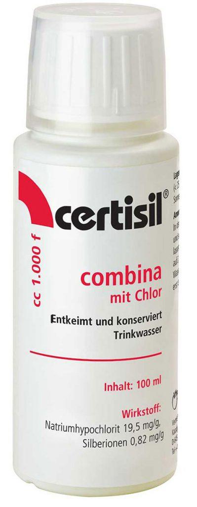 100ml Wasserdesinfektion Combina flüssig Certisil 