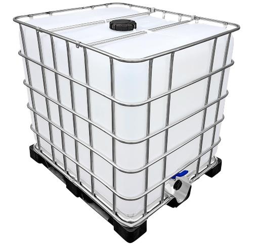 1000l IBC Wassertank auf PE-Palette (FOOD) REBO NEUWERTIG