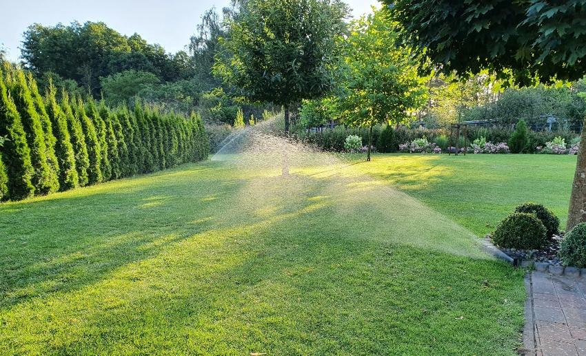 Rain Bird Sprühkopfsprinkler PopUp 1804 - Versenkbare Gartenbewässerung