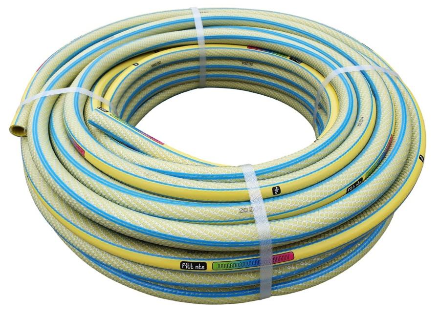 19mm 3/4" (25m) Gartenschlauch NTS-Trikot-Gewebe Yellow