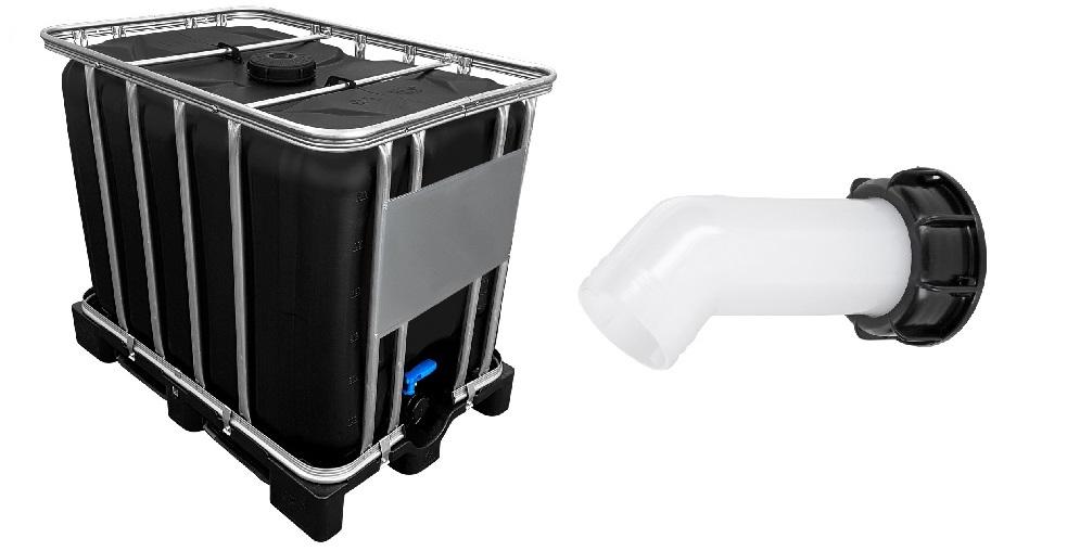 IBC Container und Auslauftüllen