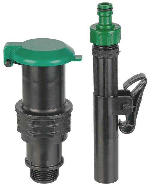 Wassersteckdose +Set mit Schlüssel inkl. Steckkupplung - Alternative zur Wasserzapfstelle