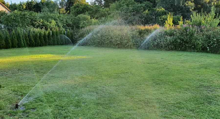 Automatische Gartenberegnung