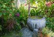 Gartenbrunnen - Eisenhaltiges Wasser für die Gartenbewässerung nutzen