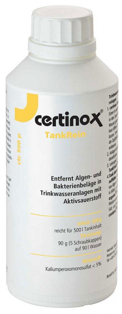 500g Tankreinigung TankRein Pulver Certinox