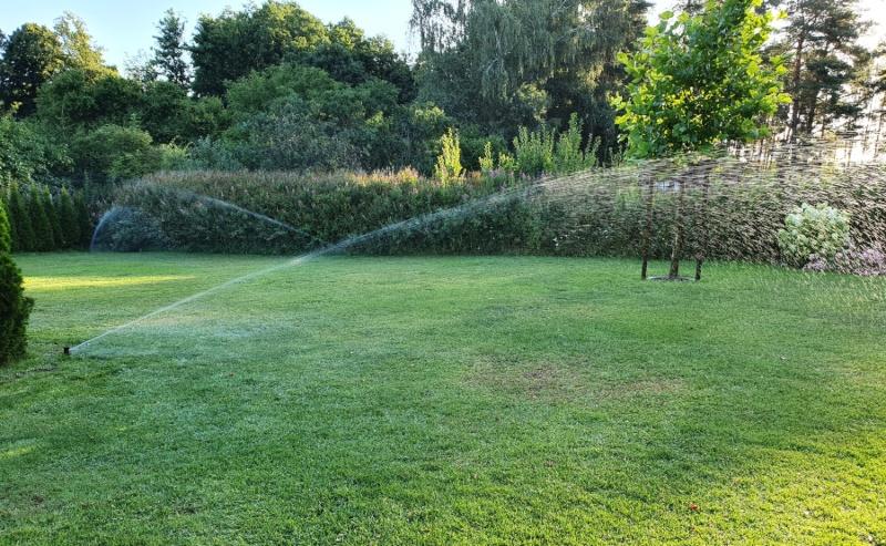 Rain Bird PopUp Rotosprinkler 3504-PC - Whitworthgewinde werden in der Gartenbewässerung eingesetzt