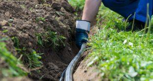 Wasserleitung im Garten verlegen