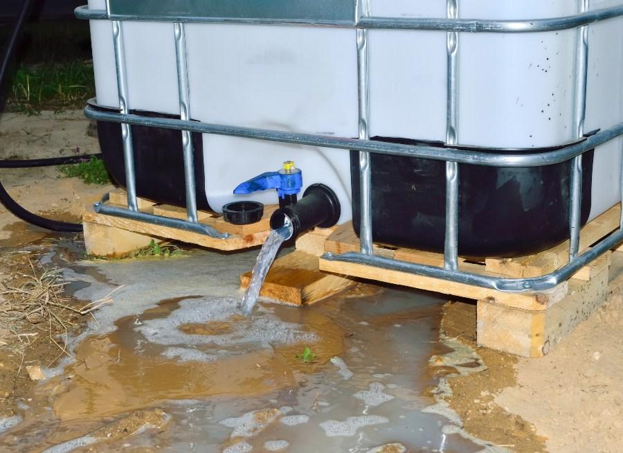 IBC als Trinkwasserbehälter