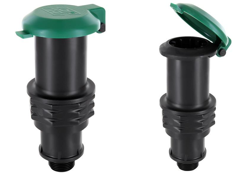Wassersteckdose mit Schnellkupplungsventil - zusätzliche Zapfstelle im Garten