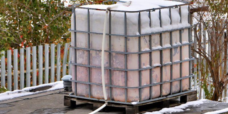 IBC-Container im Winter - Bewässerungsanlage wann in Betrieb nehmen?