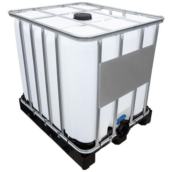 1000l IBC Container auf PE-Palette NEU - Notfall-Wasservorrat anlegen