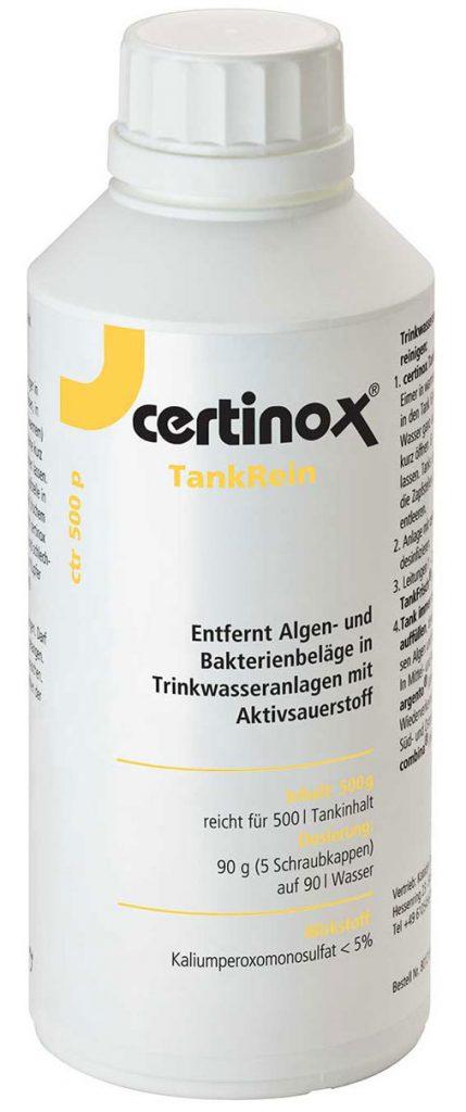 500g Tankreinigung TankRein Pulver Certinox 