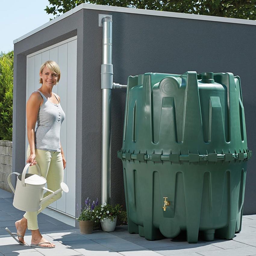 1600l Regenspeicher HERKULES-Tank für Erdeinbau geeignet - Regenwasser auffangen im Garten