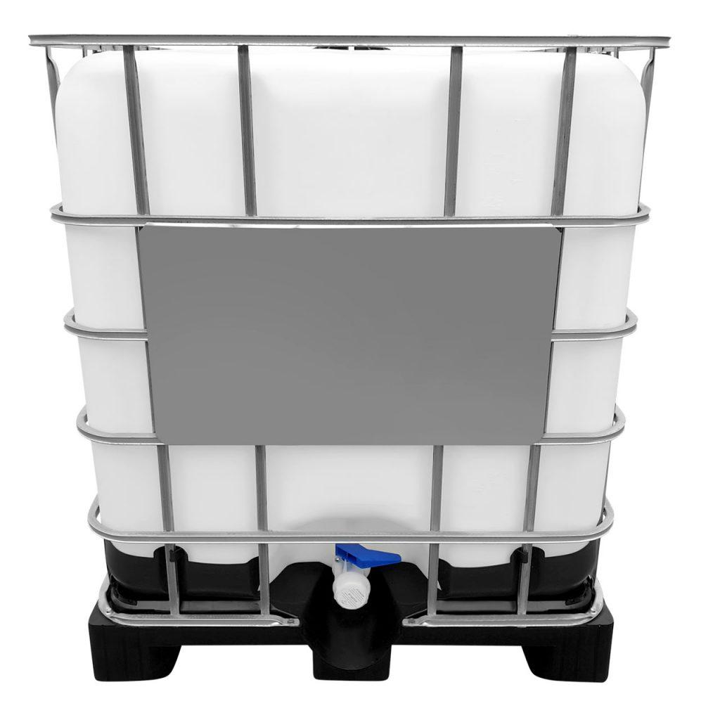 1000l IBC Wassertank auf PE-Palette (Gebraucht/Gespült)