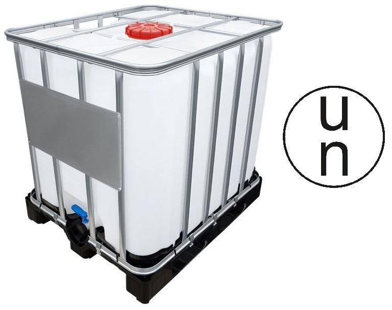 1000l IBC Container UN-Zulassung auf PE-Palette NEU