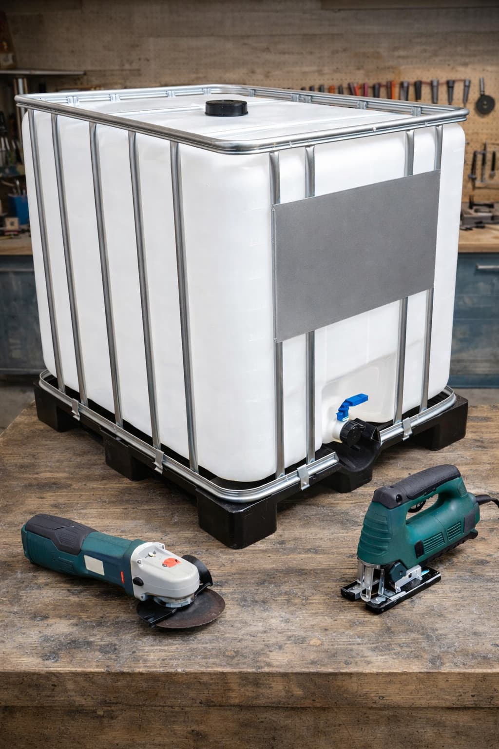 IBC-Container: Werkzeuge / Tools zum Schneiden IBC-Container: Werkzeuge / Tools zum Schneiden