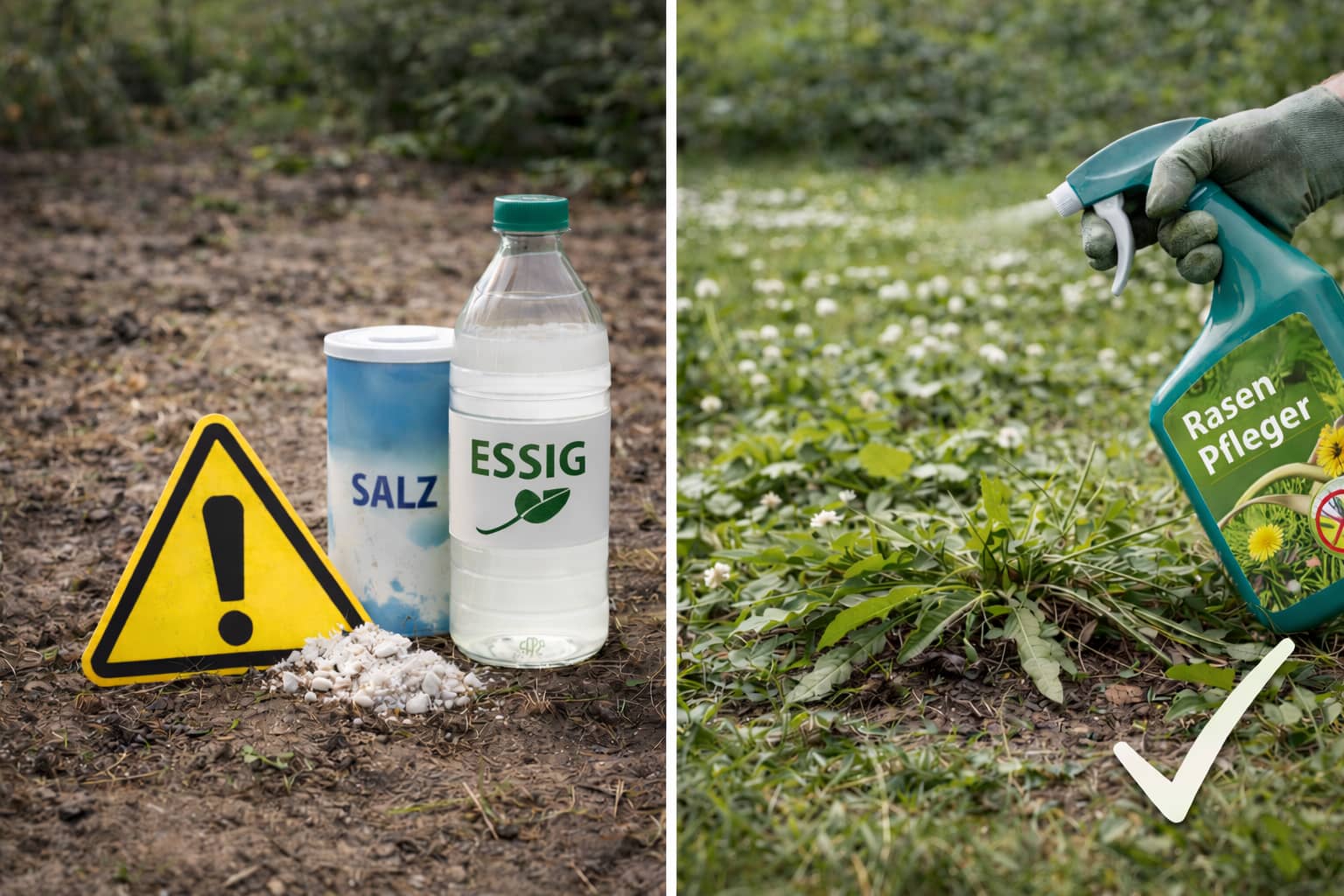 Einsatz von natürlichen vs. chemischen Mitteln Einsatz von natürlichen vs. chemischen Mitteln