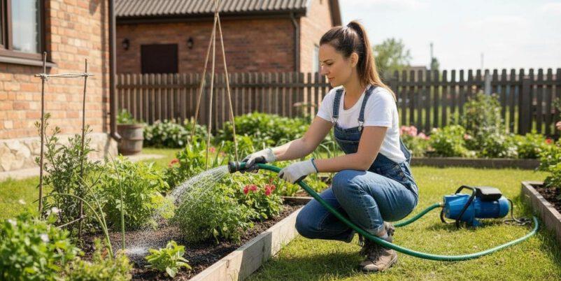Wie viel Druck braucht eine Pumpe für die Gartenbewässerung nano-banana