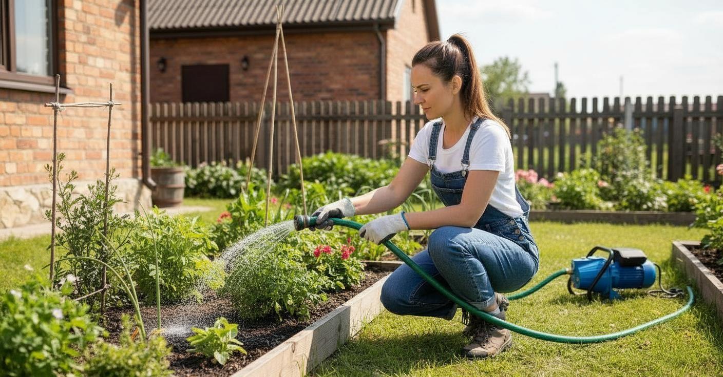 Wie viel Druck braucht eine Pumpe fr die Gartenbewsserung - REKUBIK  Magazin