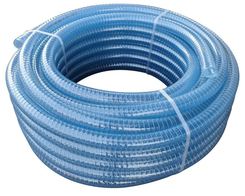 25mm-1-zoll-30m-Spiralschlauch-Saug-Druckschlauch-Transparent